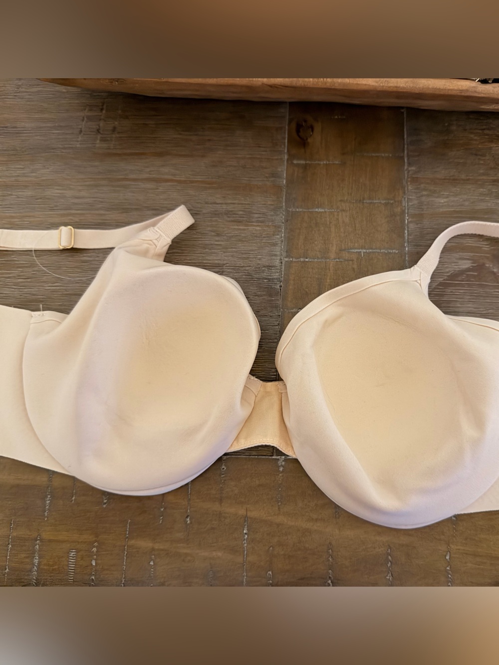Soma Smooth Vanishing Unlined Bra - Beige 36C